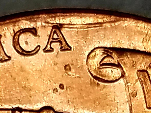 2020-P-Lincoln-Cent-Pre-Cud-On-Reverse-Near-America?